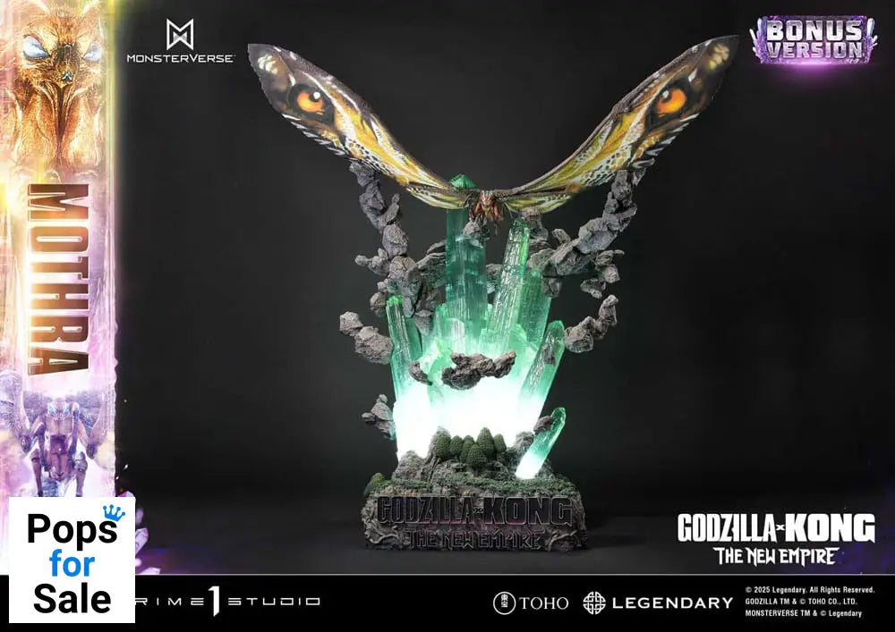 Godzilla x Kong: The New Empire Ultimate Diorama Masterline Series Statue Mothra Bonus Version 113 cm Statues