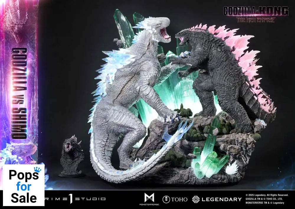 Godzilla x Kong: The New Empire Ultimate Diorama Masterline Series Statue Godzilla vs Shimo 86 cm Statues