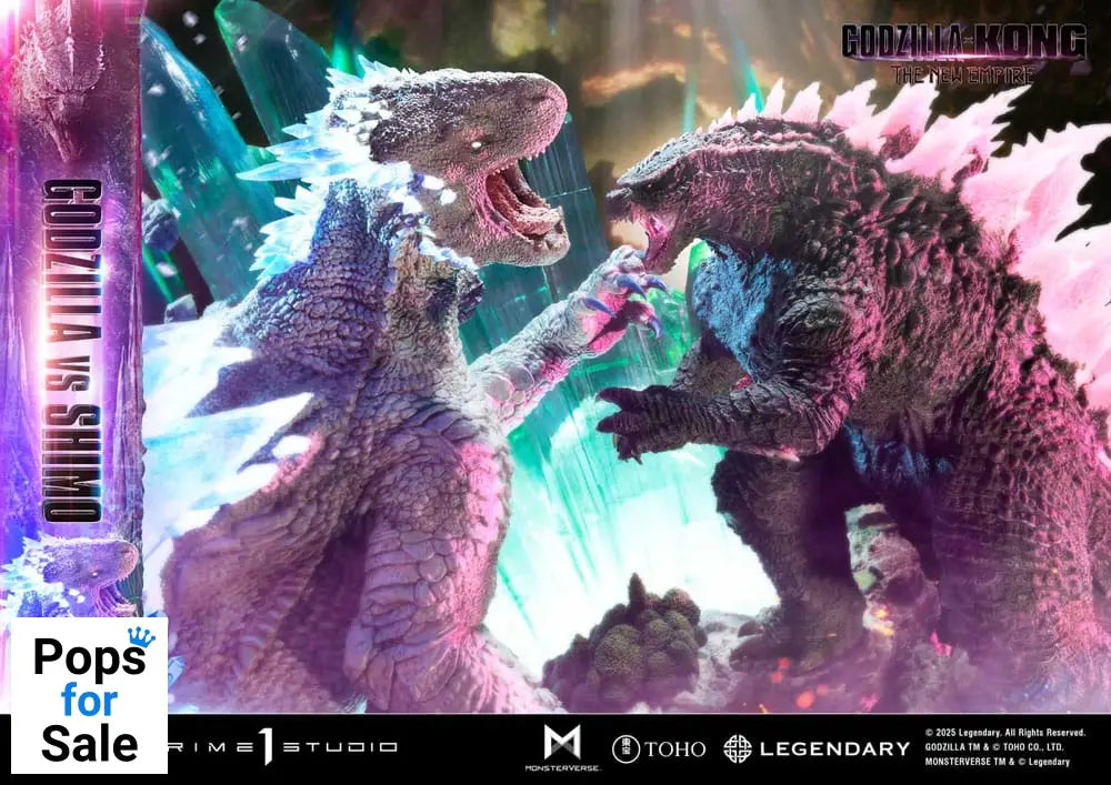 Godzilla x Kong: The New Empire Ultimate Diorama Masterline Series Statue Godzilla vs Shimo 86 cm