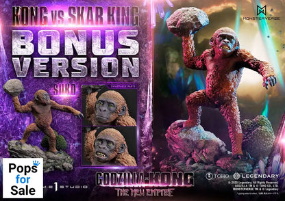 Godzilla x Kong: The New Empire Ultimate Diorama Masterline Series Statue Kong vs Skar King Bonus Version 104 cm