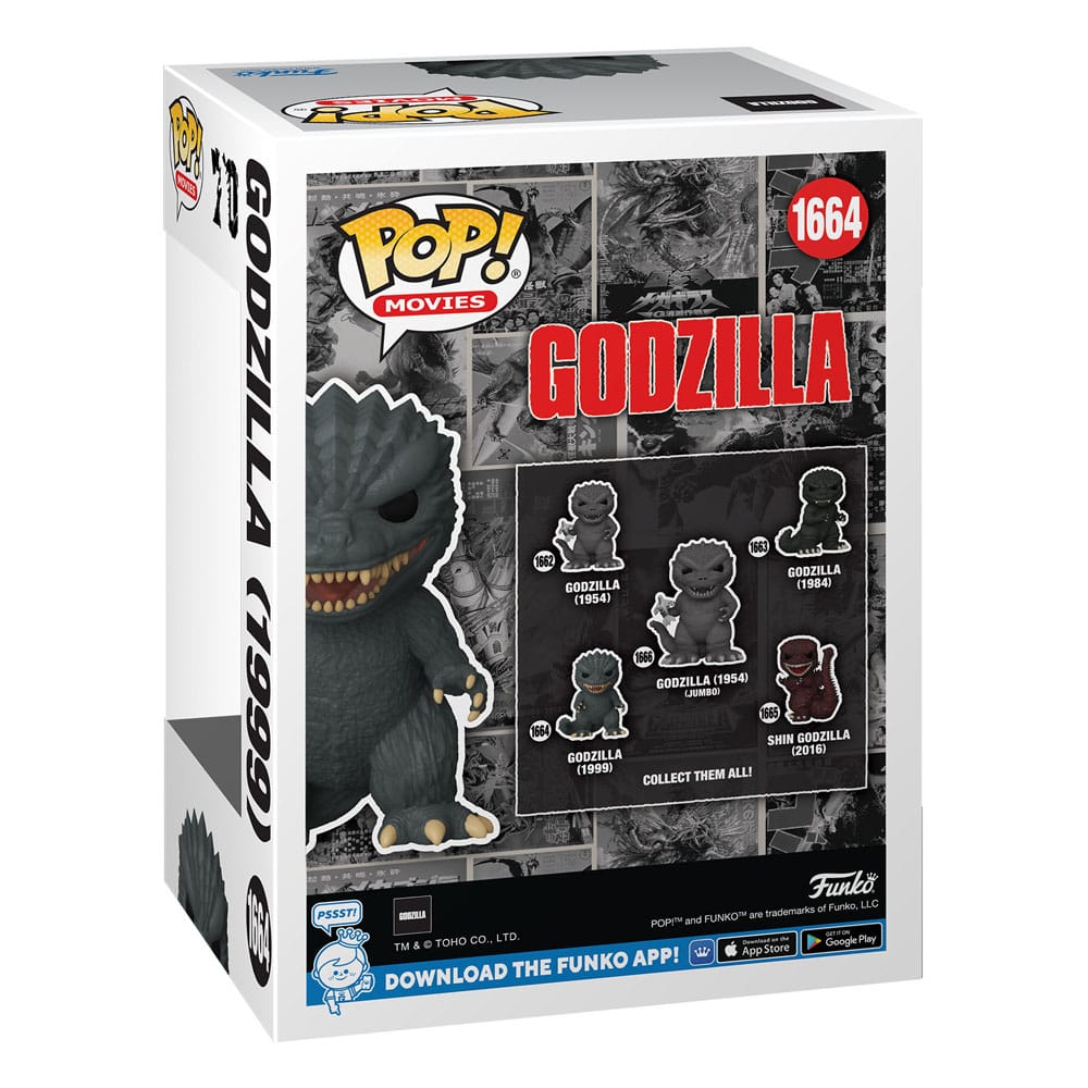 1664 Godzilla 1999 - Godzilla 70th Anniversary Funko POP Preorder