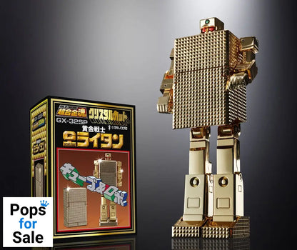 Golden Warrior Gold Lightan Soul of Chogokin Diecast Action Figure GX-32SP Gold Lightan 50th Anniversary Ver. 13 cm