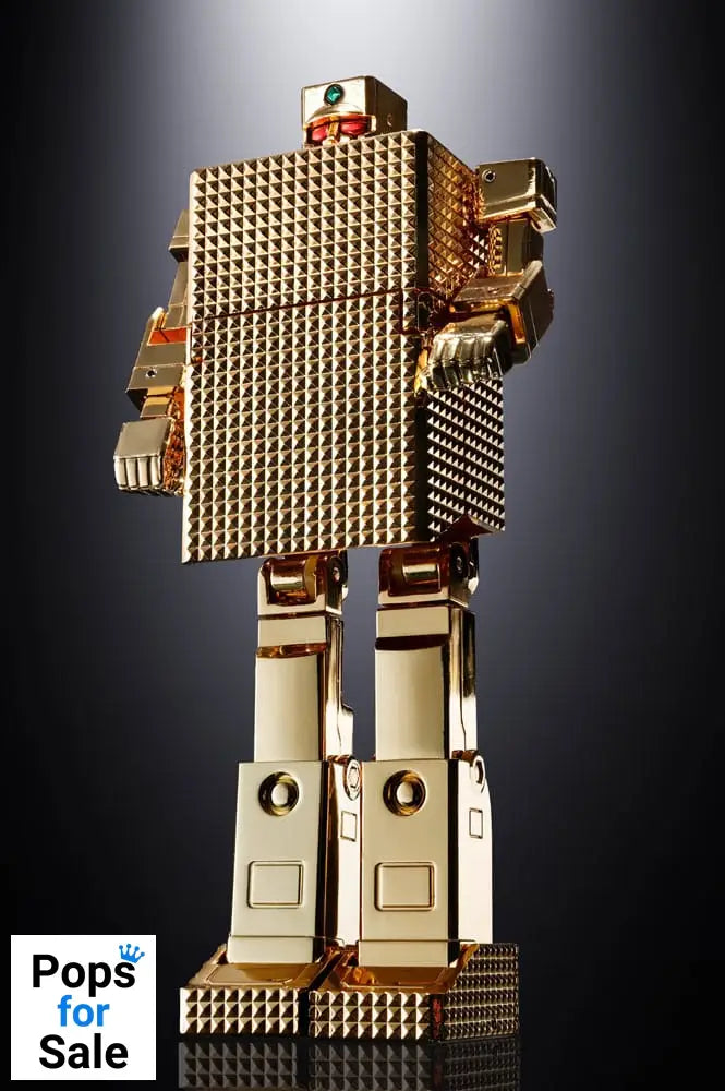 Golden Warrior Gold Lightan Soul of Chogokin Diecast Action Figure GX-32SP Gold Lightan 50th Anniversary Ver. 13 cm