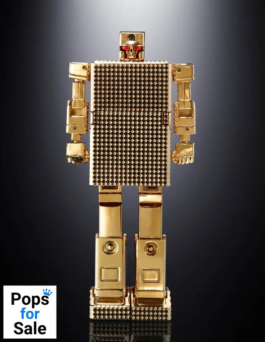 Golden Warrior Gold Lightan Soul of Chogokin Diecast Action Figure GX-32SP Gold Lightan 50th Anniversary Ver. 13 cm