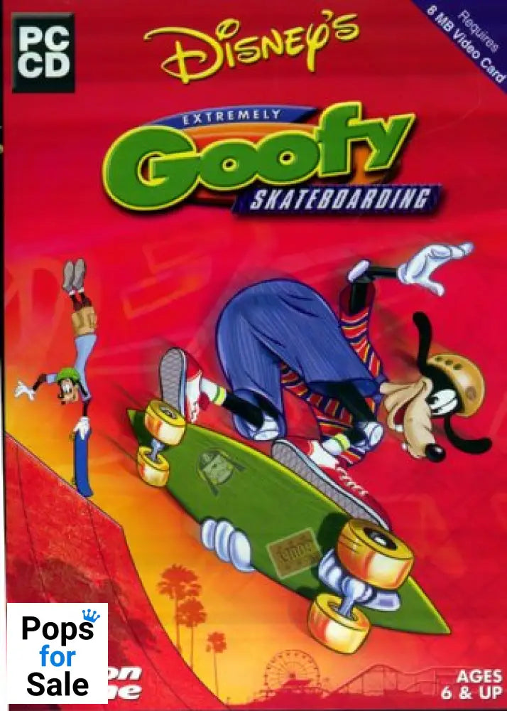 Goofy Skateboarding for Microsoft PC - [No Manual]