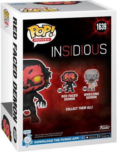 1639 Red Faced Demon - Insidious - Horror Funko POP - Brand New