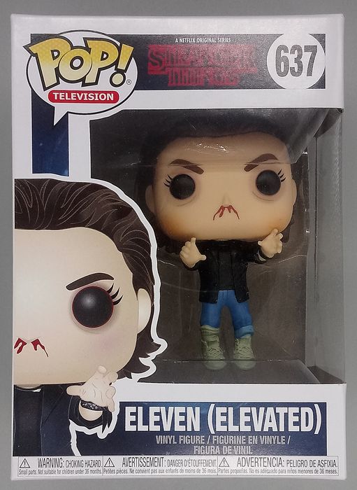 #637 Eleven (Elevated) - Stranger Things - Box Damaged Funko POP