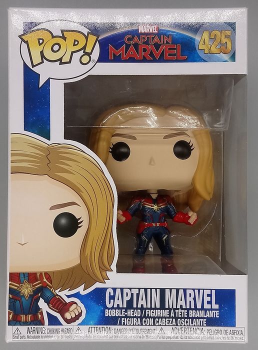 #425 Captain Marvel - Marvel - Captain Marvel - Box Damaged Funko POP