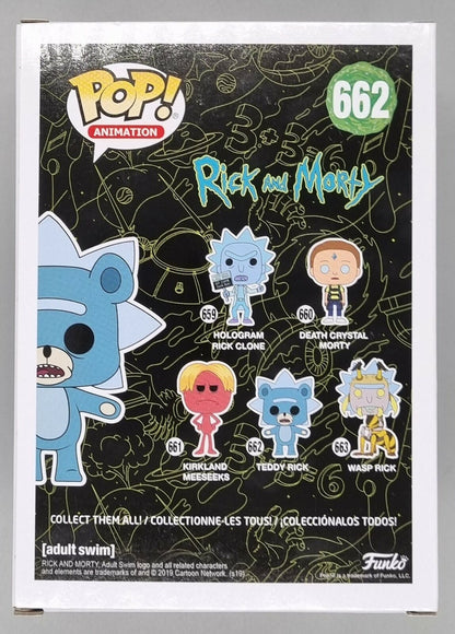 #662 Teddy Rick (Bloody) Chase Edition - Rick and Morty Funko POP