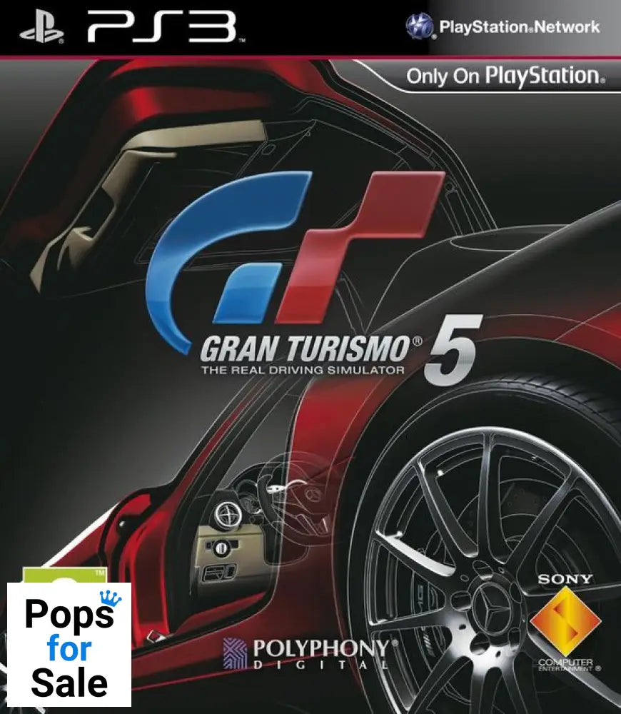 Gran Turismo 5 for Sony Playstation 3 (PS3)