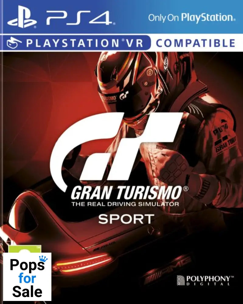 Gran Turismo Sport for Playstation 4 (PS4)