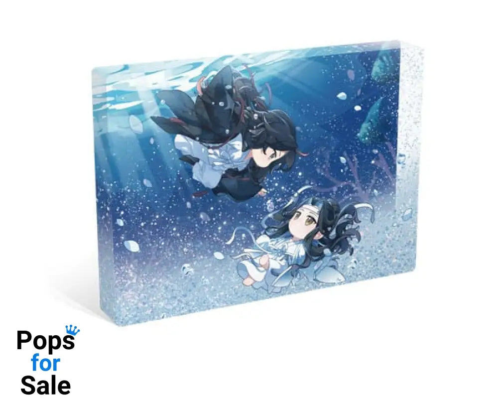 Grandmaster of Demonic Cultivation Acryl Block with Glitter Wei Wuxian & Lan Wangji Zhao Xi Chi Ver. 14 x 10 cm