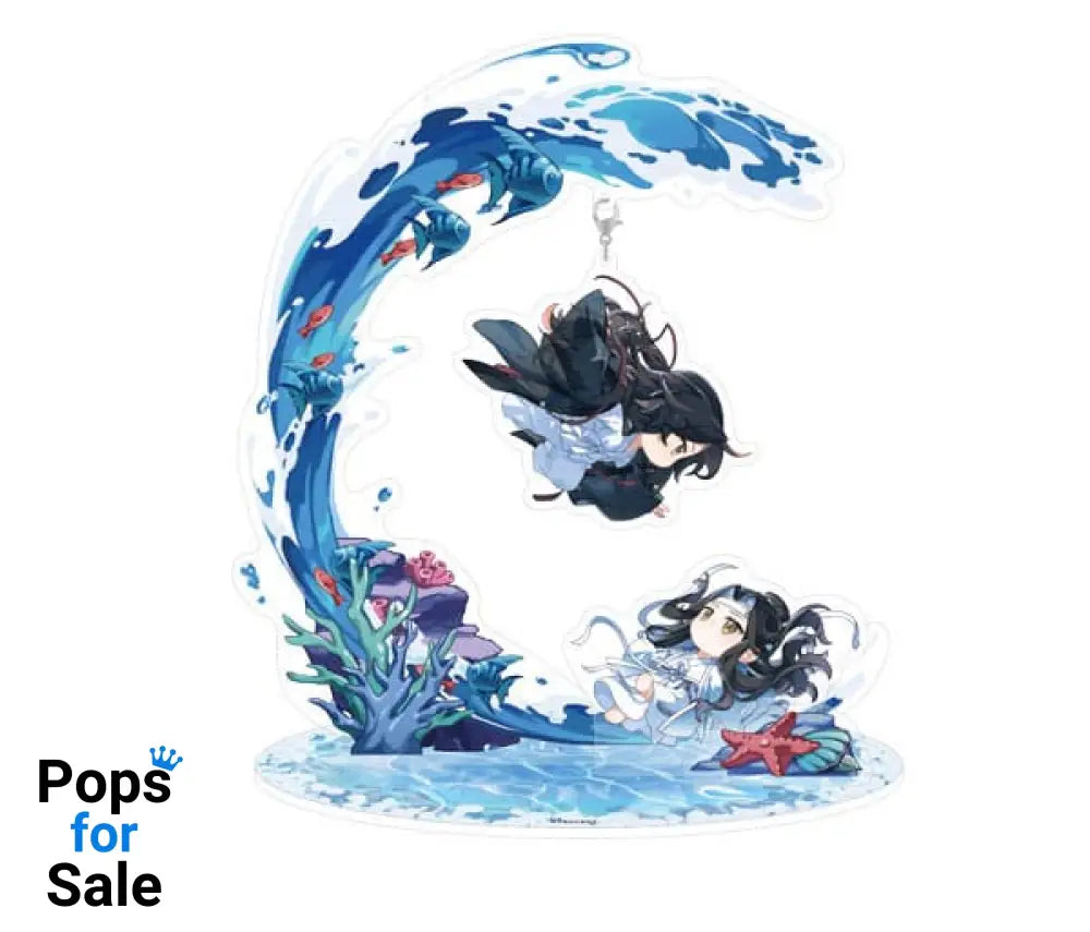 Grandmaster of Demonic Cultivation Acrylic Diorama Wei Wuxian & Lan Wangji Zhao Xi Chi Ver. 18 cm Mini-figures