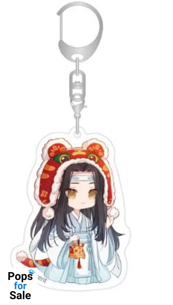Grandmaster of Demonic Cultivation Acrylic Keychain Lan Wangji Chibi Style 7 cm
