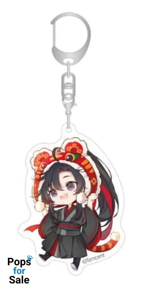 Grandmaster of Demonic Cultivation Acrylic Keychain Wei Wuxian Chibi Style 7 cm Keyrings
