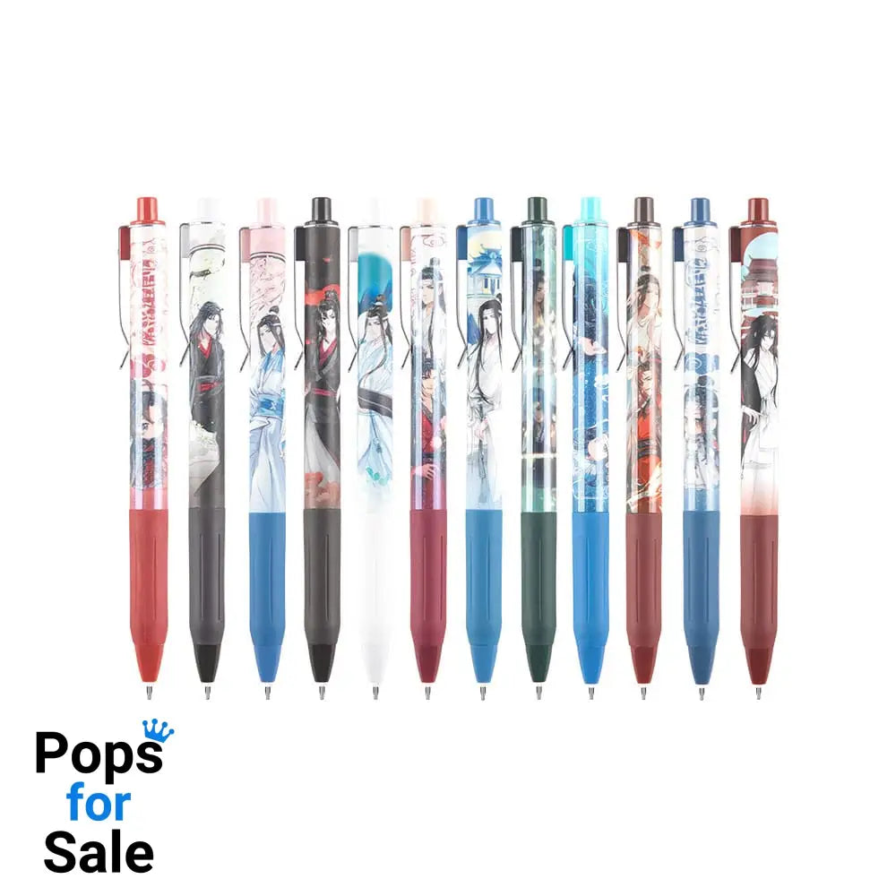 Grandmaster of Demonic Cultivation Gel Pens Display (12)