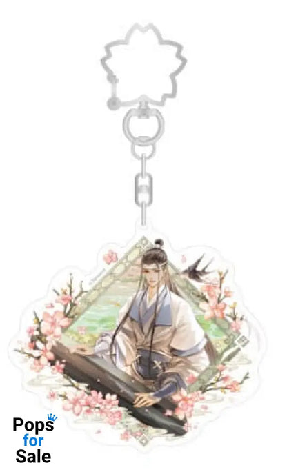 Grandmaster of Demonic Cultivation Spring Season Series Acrylic Keychain Lan Wangji 7 cm