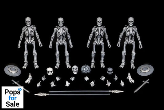 Graveyard Skeletons  Actionfigures 4-Pack Graveyard Skeletons