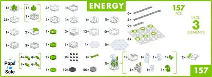GraviTrax Construction Set Action-Set Energy *Multilingual*