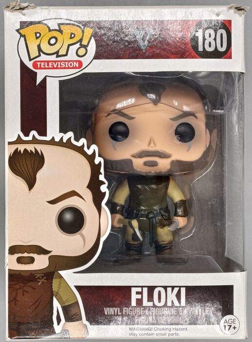 #180 Floki - Vikings - Box Damaged Funko POP