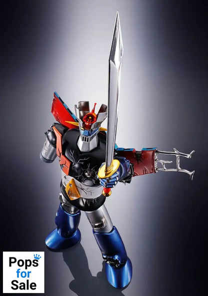 Great Mazinger Soul of Chogokin Diecast Action Figure GX-105D Great Mazinger Z Kakumei Shinka Damage Ver. 17 cm