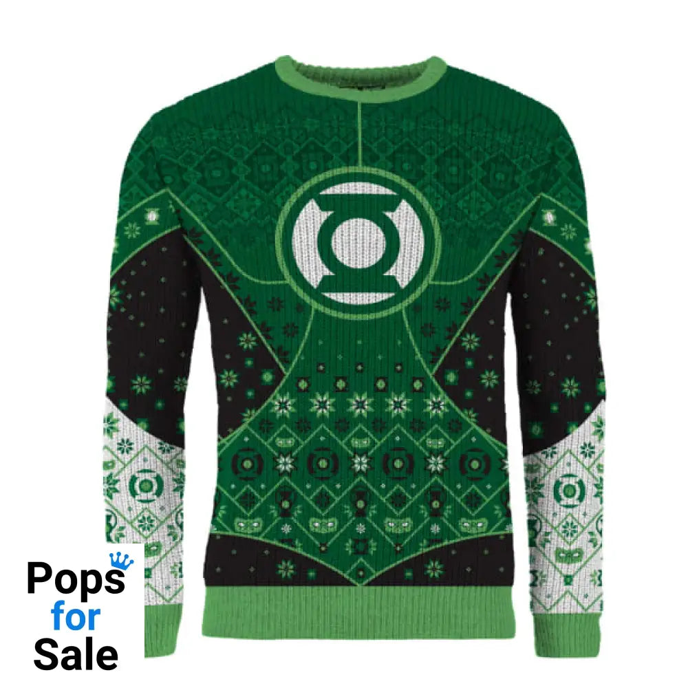 Green Lantern Christmas Jumper (Size M)