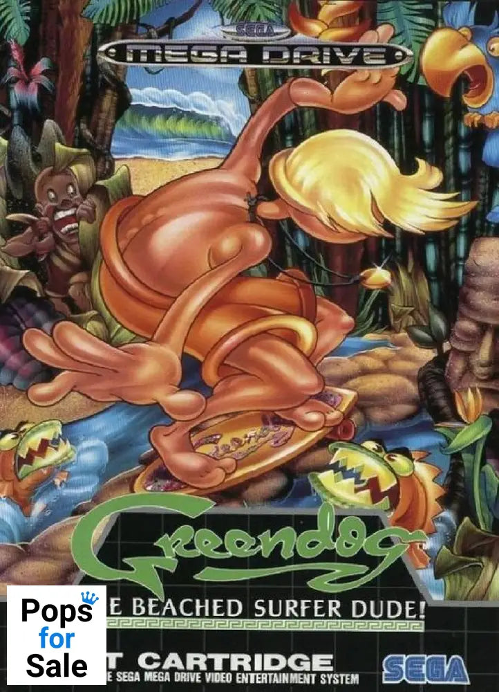 Greendog for Sega Mega Drive (MD) - [No Manual]