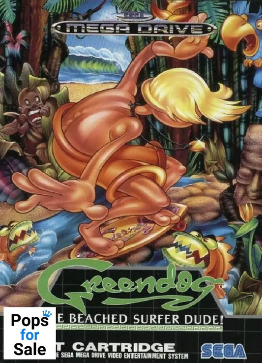 Greendog for Sega Mega Drive (MD) - [No Manual]