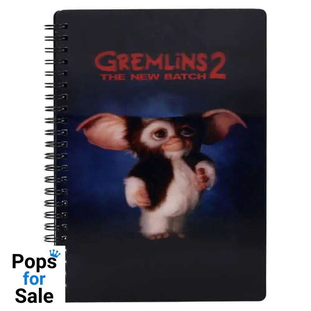 Gremlins Notebook with 3D-Effect Gremlins Black