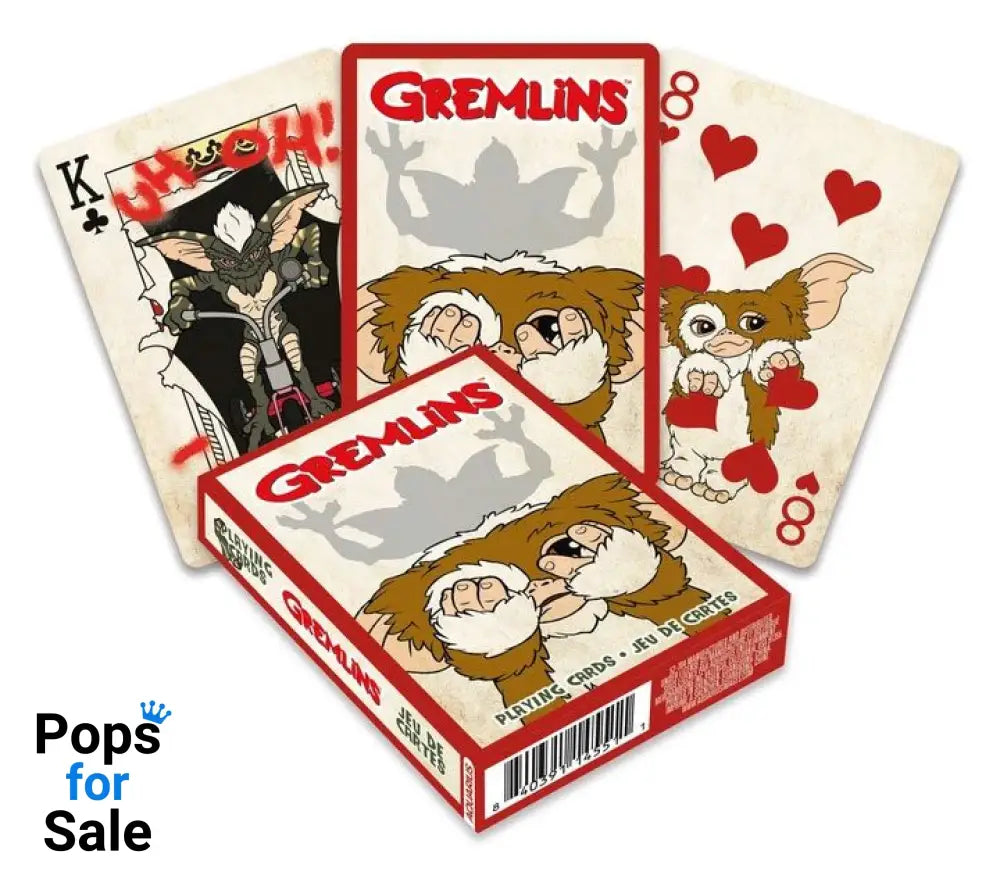Gremlins Playing Cards Cartoon