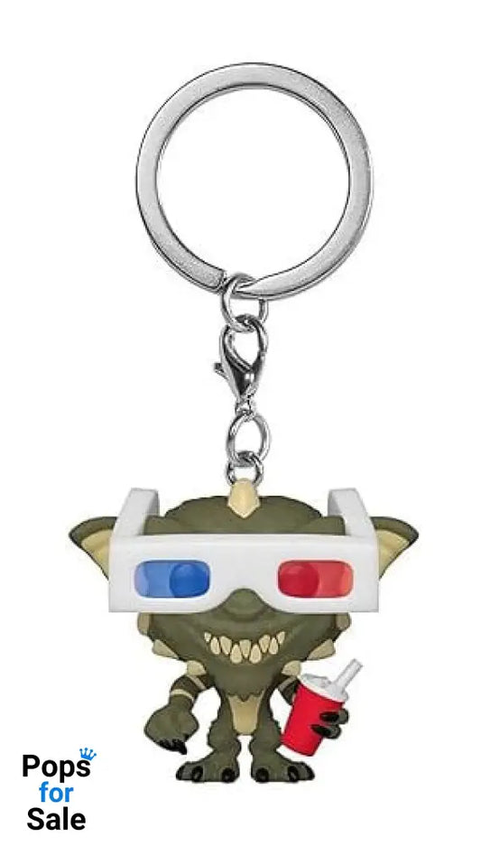 Gremlins Pocket POP! Vinyl Keychains 4 cm Gremlin w/3D Glasses Display (12)