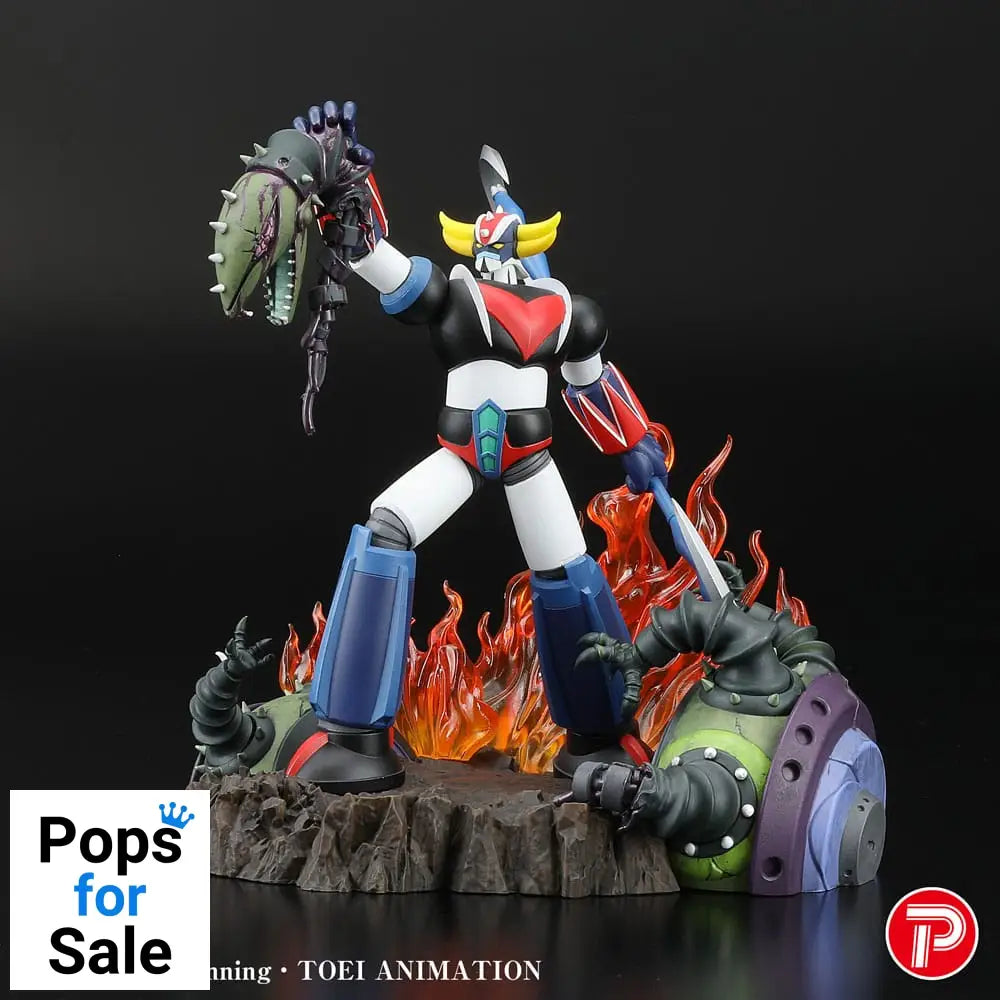 Grendizer Scene Selection 01 PVC Statue Grendizer a cry of Victory 14 cm