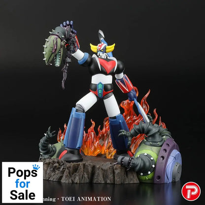 Grendizer Scene Selection 01 PVC Statue Grendizer a cry of Victory 14 cm