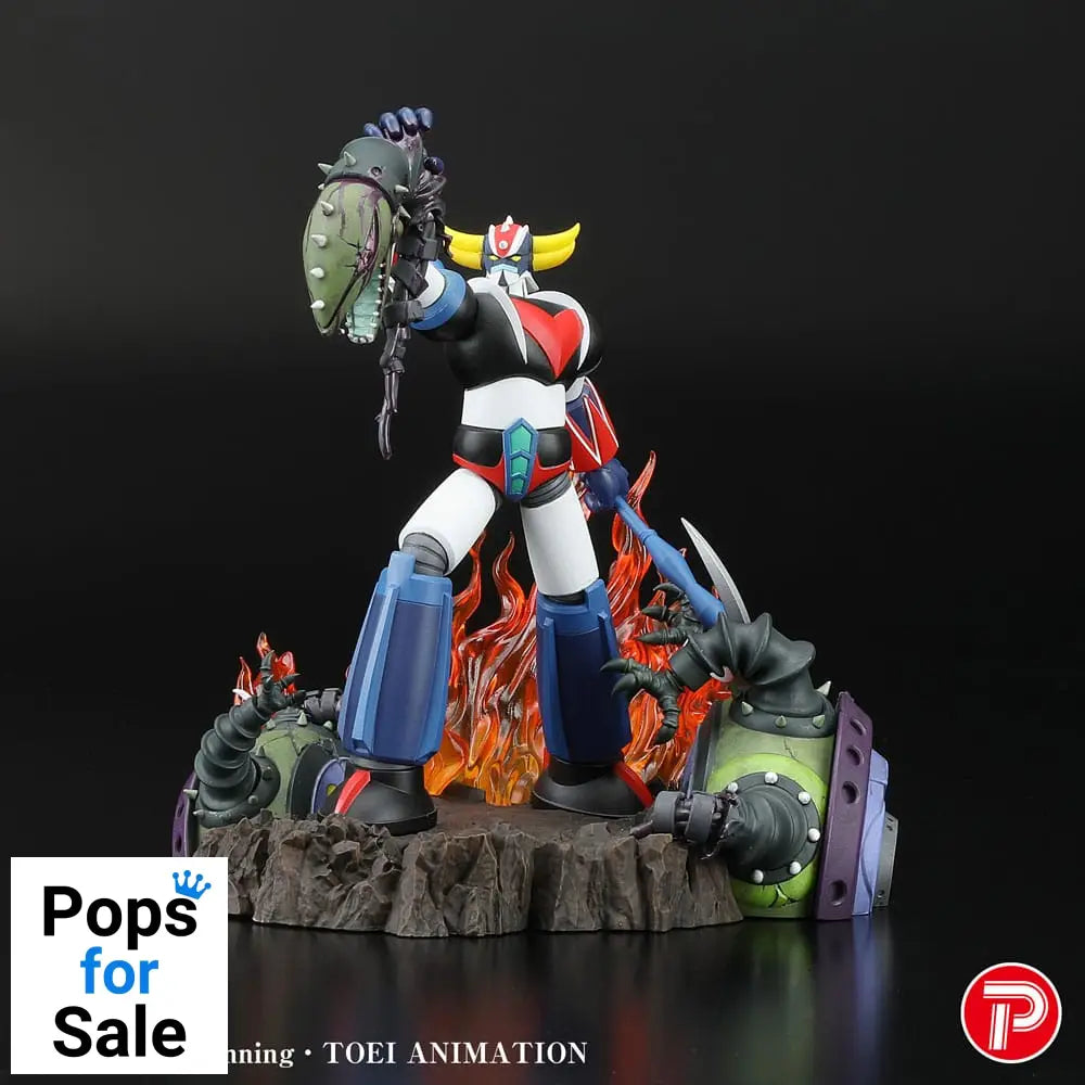 Grendizer Scene Selection 01 PVC Statue Grendizer a cry of Victory 14 cm