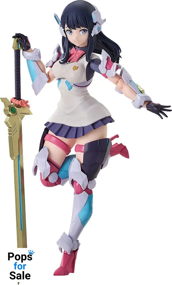 Gridman Universe Figma Action Figure Hyper Body Rikka Takarada (Grid Tector Ver.) 15 cm Action figures