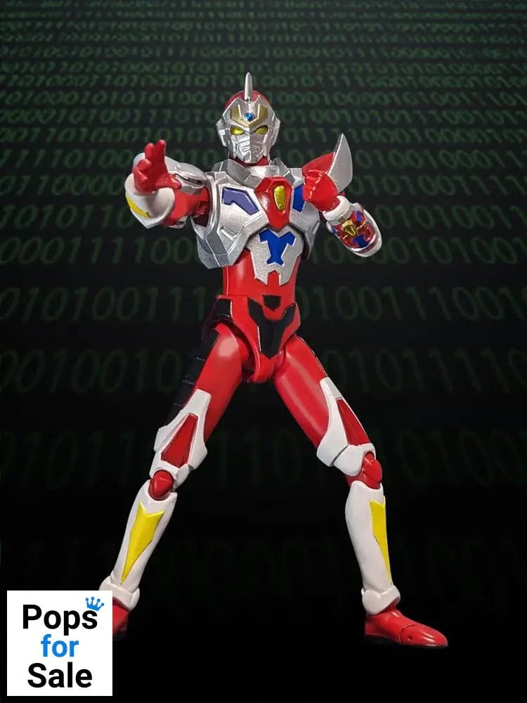 Gridman Universe HAF Action Figure Gridman Animation Style 17 cm