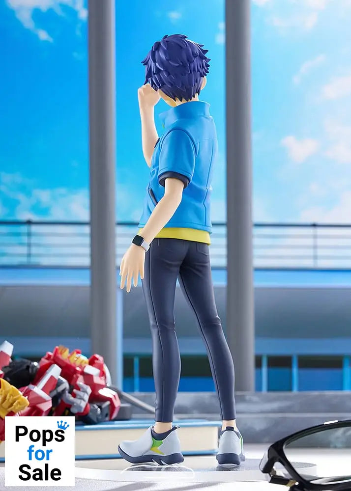 Gridman Universe Pop Up Parade PVC Statue Yomogi Asanaka L Size 23 cm