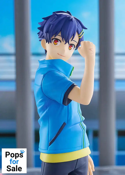 Gridman Universe Pop Up Parade PVC Statue Yomogi Asanaka L Size 23 cm