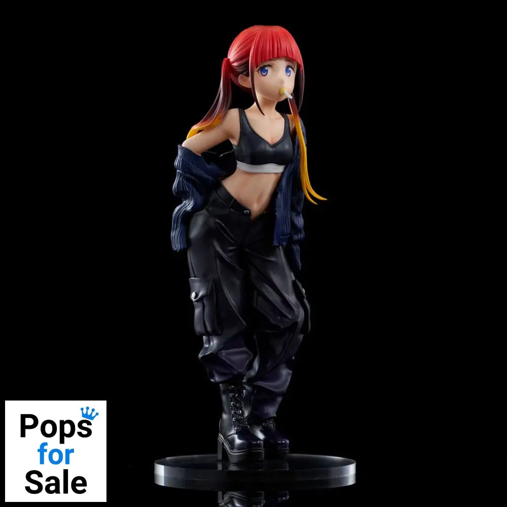 Gridman Universe Zozo Black Collection Statue PVC Chise Asukagawa 21 cm