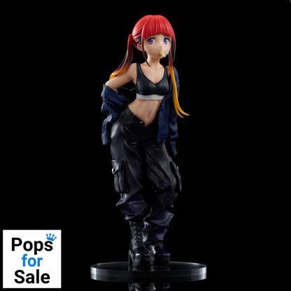 Gridman Universe Zozo Black Collection Statue PVC Chise Asukagawa 21 cm