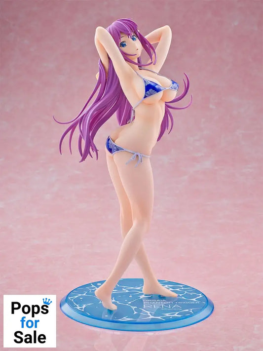 Grisaia Phantom Trigger PVC Statue 1/6 Rena Fukami Metallic Blue Ver. 28 cm