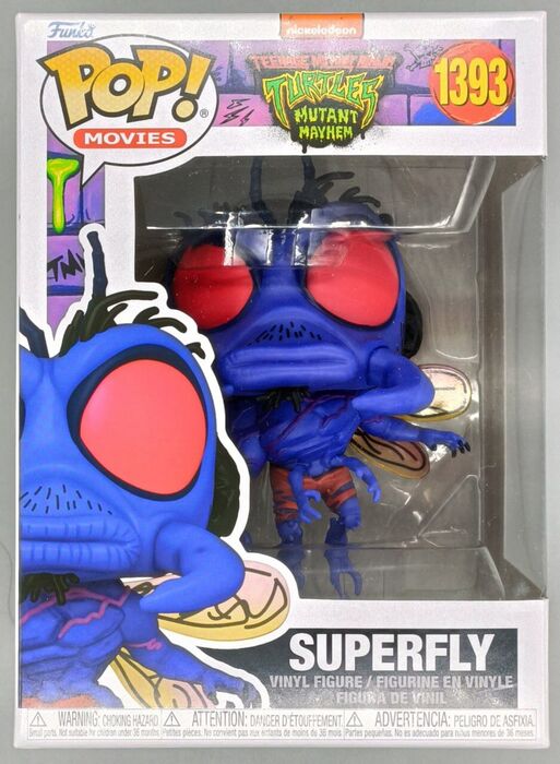 1393 Superfly - Teenage Mutant Ninja Turtles TMNT - Box Damaged Funko POP