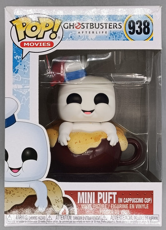 #938 Mini Puft (in Cappuccino Cup) Ghostbusters After Box Damaged Funko POP