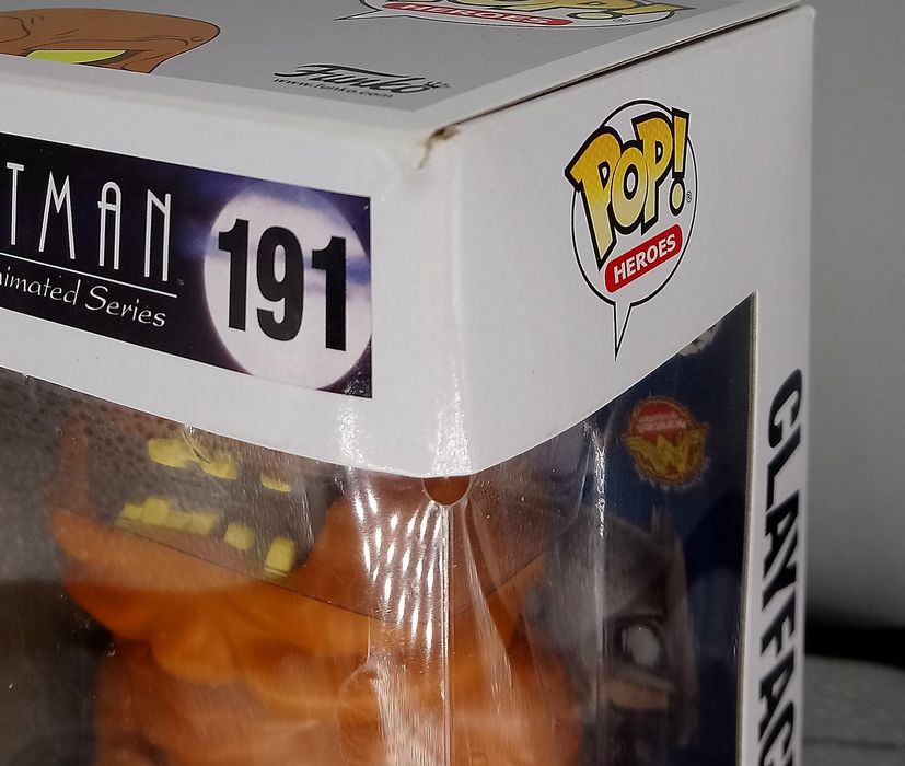 #191 Clayface - DC Batman Animated Series - Box Damaged Funko POP