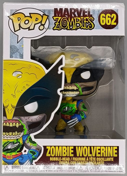 #662 Zombie Wolverine - Marvel Zombies - Box Damaged Funko POP