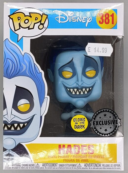 #381 Hades - Glow - Disney Hercules - Box Damaged Funko POP