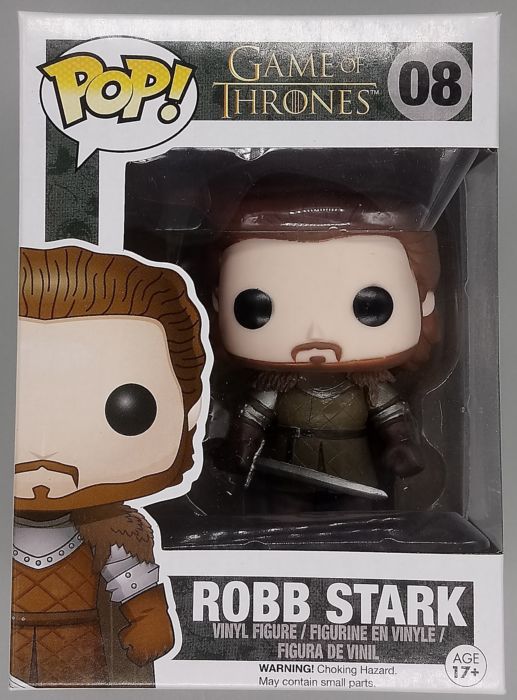 #08 Robb Stark - Game of Thrones - Box Damaged Funko POP