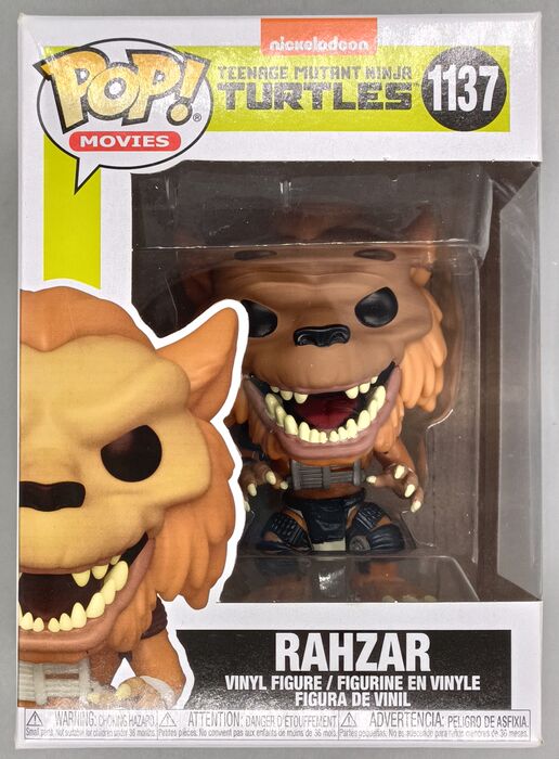 #1137 Rahzar - Teenage Mutant Ninja Turtles TMNT Box Damaged Funko POP