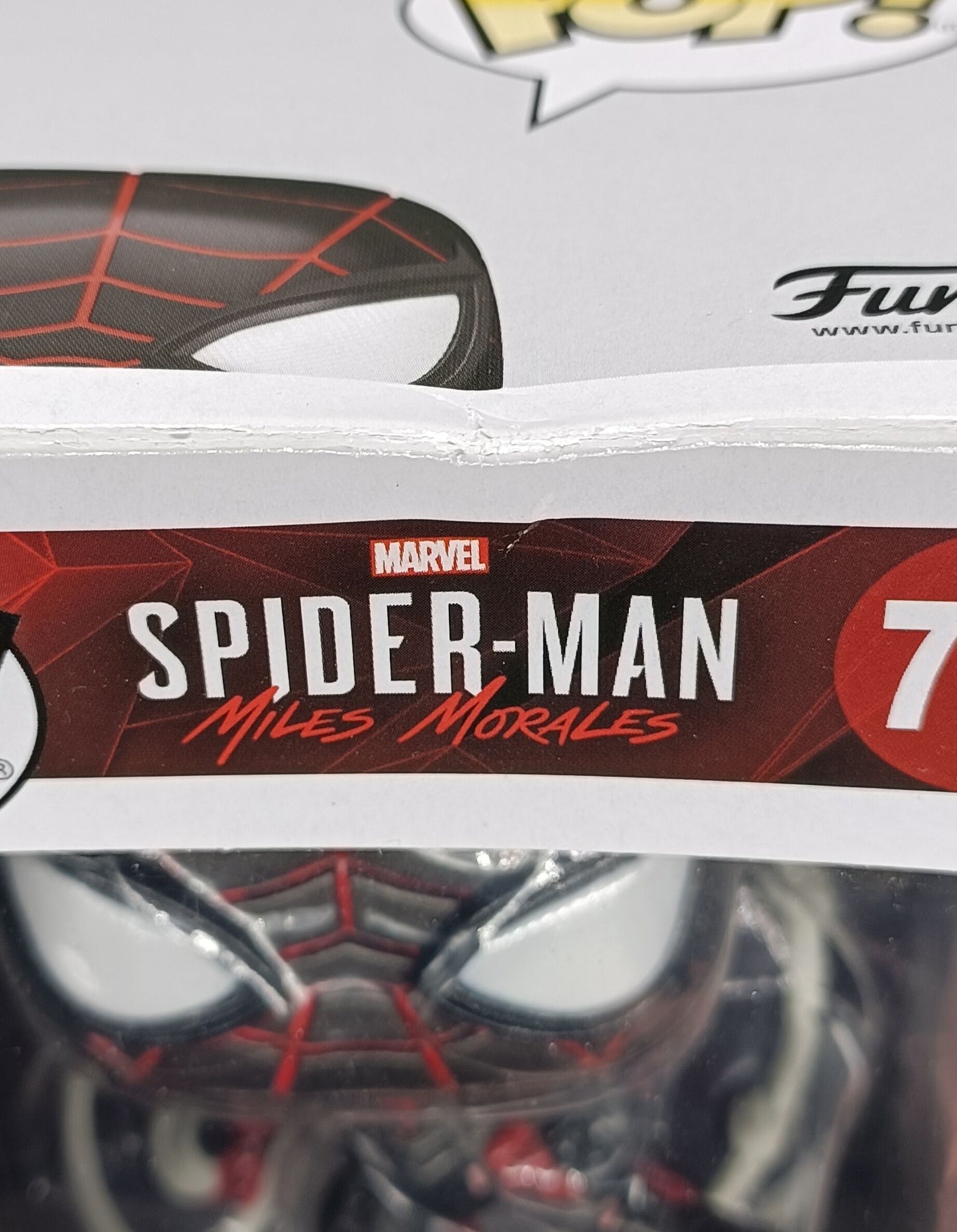 772 Miles Morales (Advanced Tech Suit) - Marvel Spider-Man - Funko POP - Box Damaged