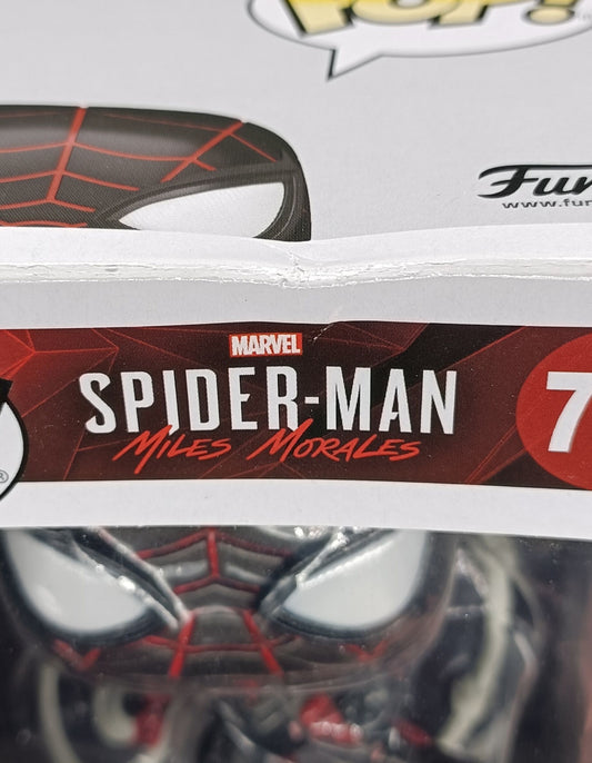772 Miles Morales (Advanced Tech Suit) - Marvel Spider-Man - Funko POP - Box Damaged
